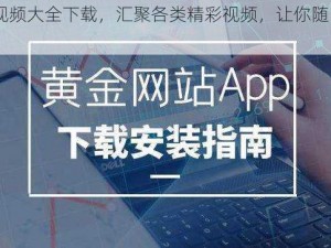 黄金网站 app 视频大全下载，汇聚各类精彩视频，让你随时随地畅享视觉盛宴