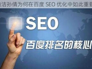 白洁孙倩为何在百度 SEO 优化中如此重要？