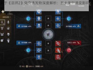 关于《巫师2》突变诱发物深度解析：五大类别诱变影响详解