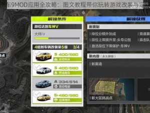 极品飞车9MOD应用全攻略：图文教程带你玩转游戏改装与定制体验