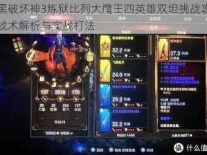 暗黑破坏神3炼狱比列大魔王四英雄双坦挑战攻略：战术解析与实战打法