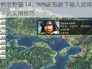 信长之野望 14：WIN8 系统下输入武将新名字的实用技巧