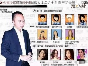 李宗瑞迷奸光碟女主角之七件套产品介绍