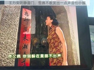 王力安防静音门，雪姨不敢发出一点声音怕吵醒