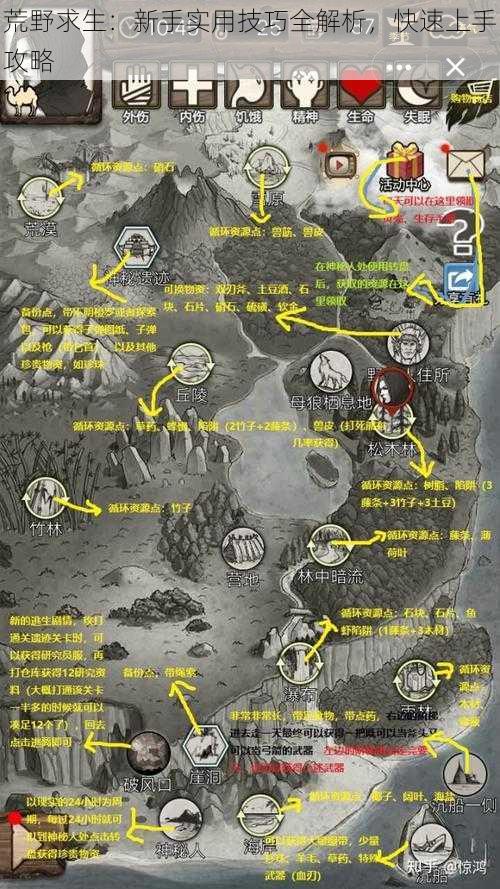 荒野求生：新手实用技巧全解析，快速上手攻略