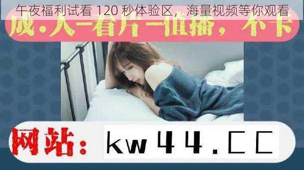 午夜福利试看 120 秒体验区，海量视频等你观看