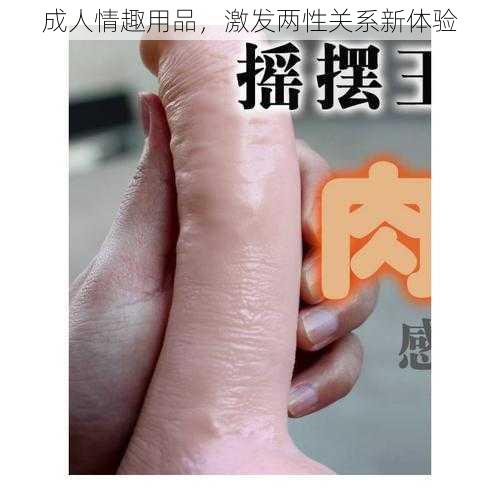 成人情趣用品，激发两性关系新体验