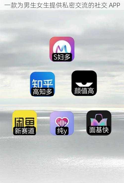 一款为男生女生提供私密交流的社交 APP