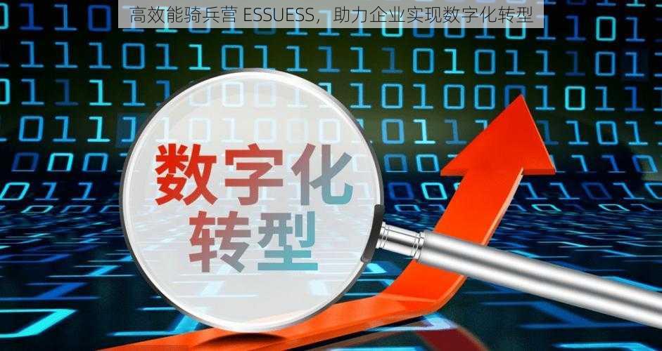 高效能骑兵营 ESSUESS，助力企业实现数字化转型