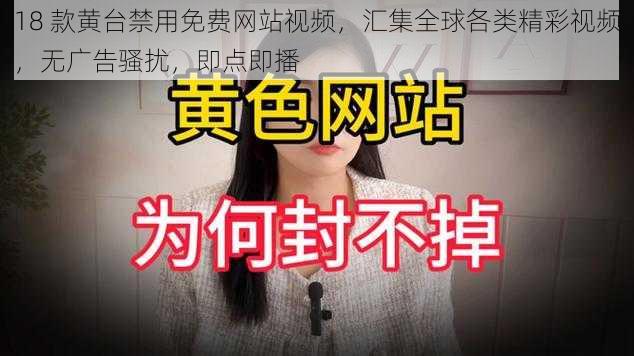 18 款黄台禁用免费网站视频，汇集全球各类精彩视频，无广告骚扰，即点即播