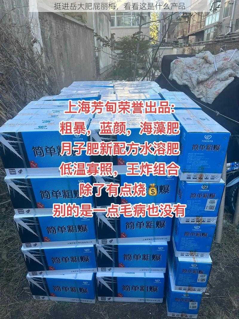 挺进岳大肥屁丽梅，看看这是什么产品