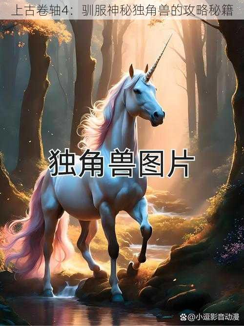 上古卷轴4：驯服神秘独角兽的攻略秘籍