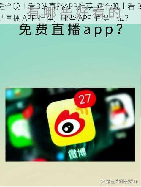 适合晚上看B站直播APP推荐_适合晚上看 B 站直播 APP 推荐，哪些 APP 值得一试？