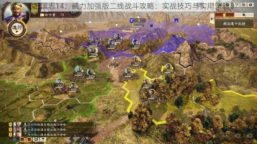 《三国志14：威力加强版二线战斗攻略：实战技巧与实用策略》