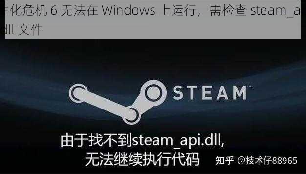 生化危机 6 无法在 Windows 上运行，需检查 steam_api.dll 文件