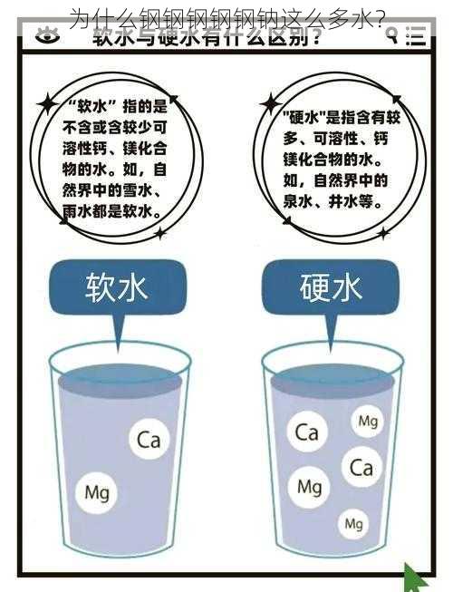 为什么钢钢钢钢钢钠这么多水？