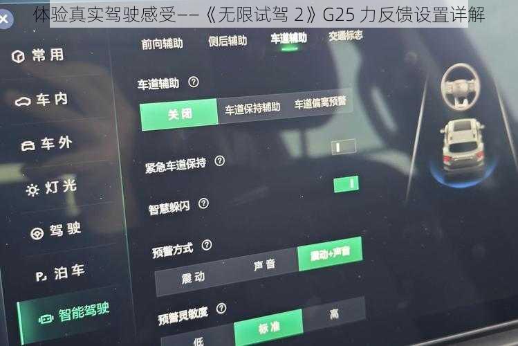 体验真实驾驶感受——《无限试驾 2》G25 力反馈设置详解