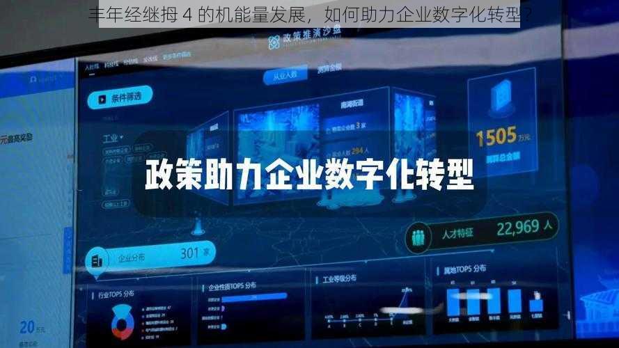 丰年经继拇 4 的机能量发展，如何助力企业数字化转型？