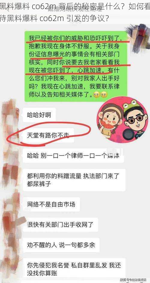 黑料爆料 co62m 背后的秘密是什么？如何看待黑料爆料 co62m 引发的争议？