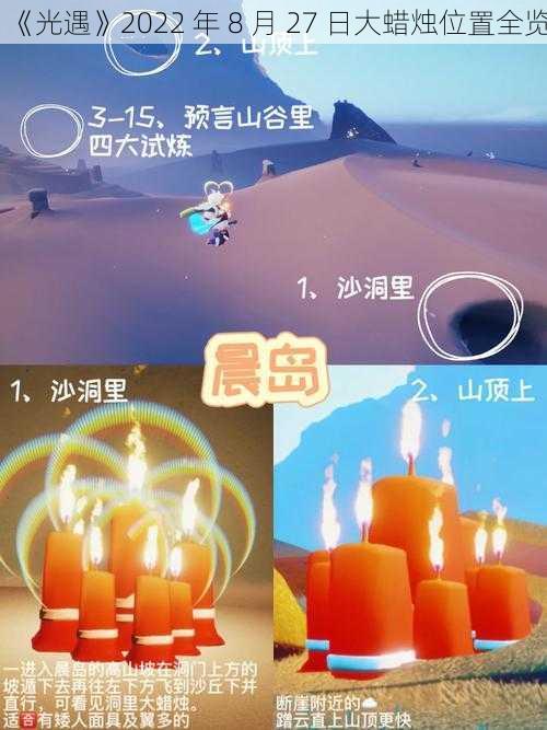 《光遇》2022 年 8 月 27 日大蜡烛位置全览