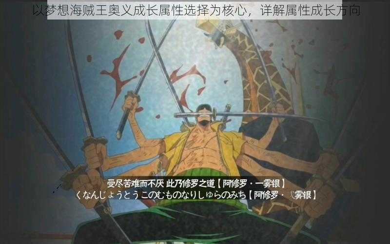 以梦想海贼王奥义成长属性选择为核心，详解属性成长方向