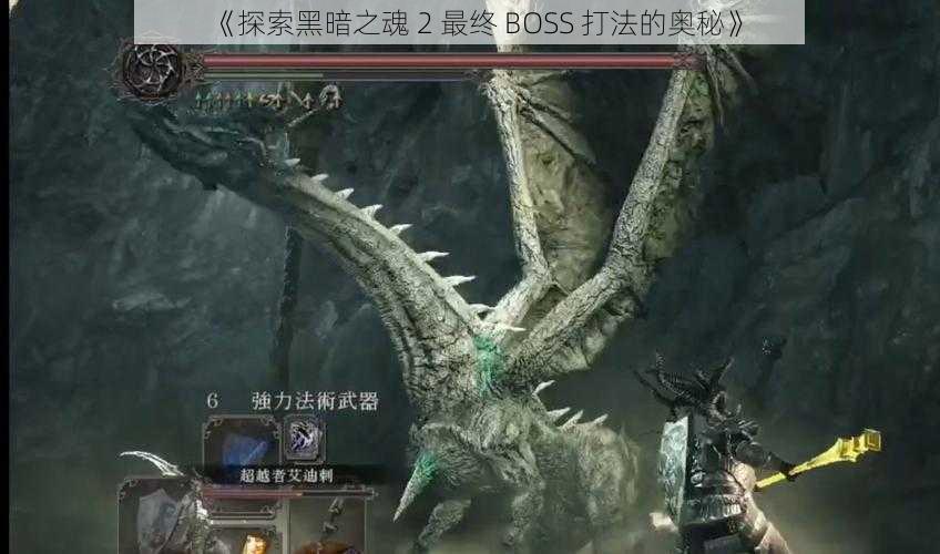 《探索黑暗之魂 2 最终 BOSS 打法的奥秘》