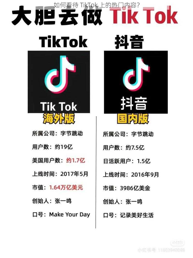 如何看待 TikTok 上的热门内容？