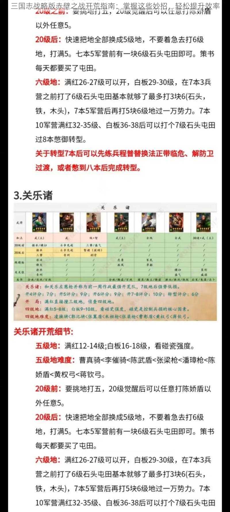 三国志战略版赤壁之战开荒指南：掌握这些妙招，轻松提升效率