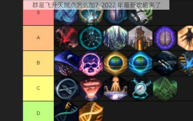 群星飞升天赋点怎么加？2022 年最新攻略来了