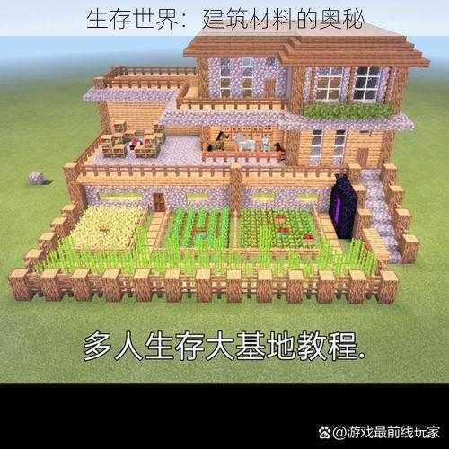 生存世界：建筑材料的奥秘